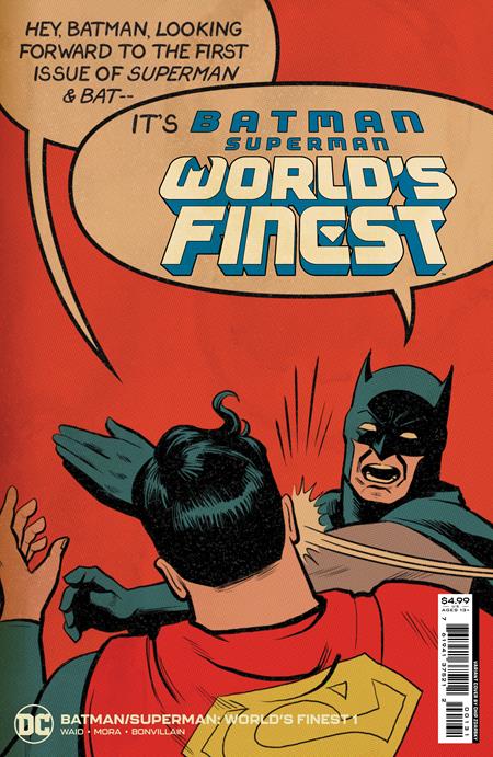 BATMAN SUPERMAN WORLDS FINEST #1 * 1:25 Ratio Chip Zdarsky Batman Slap Battle Variant