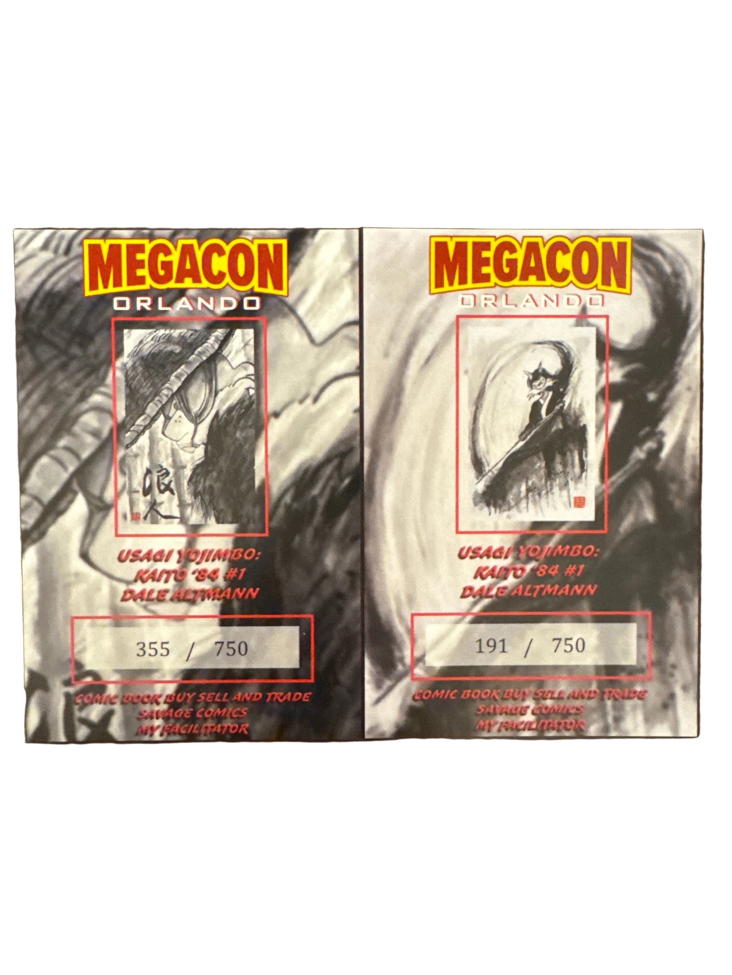 Usagi Yojimbo: Kaito '84 #1 * MEGACON Dale Altmann Exclusive Set