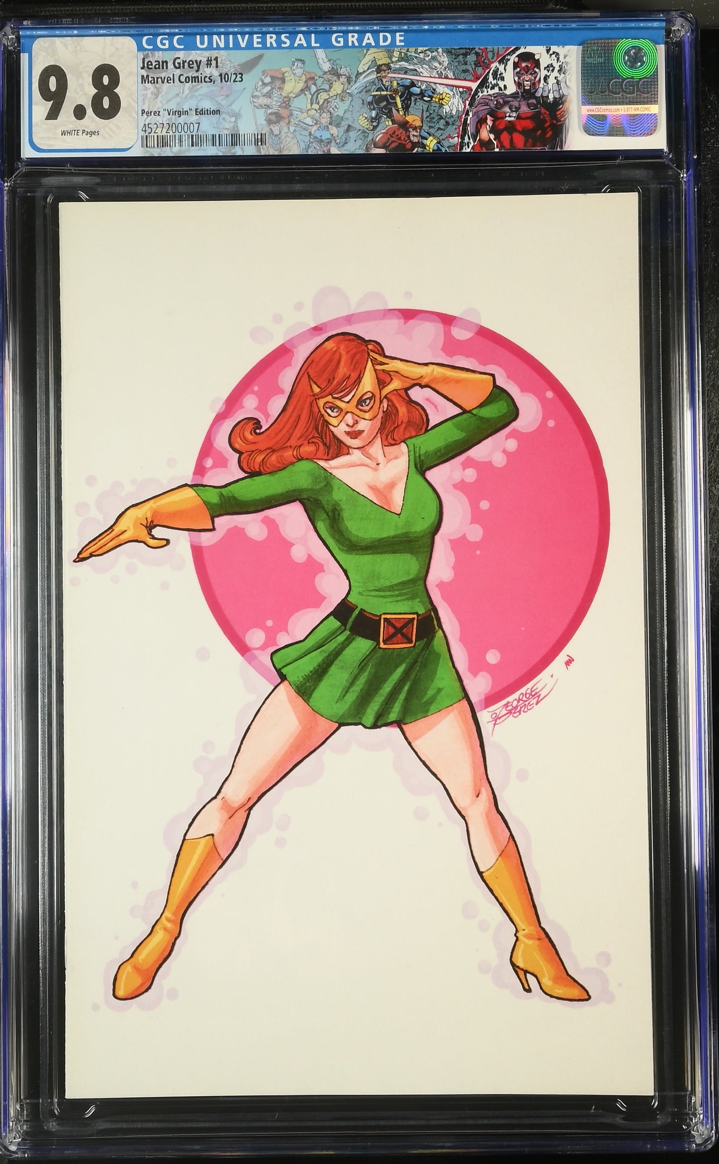 Jean Grey #1 CGC 9.8 * George Perez 1:100 Variant