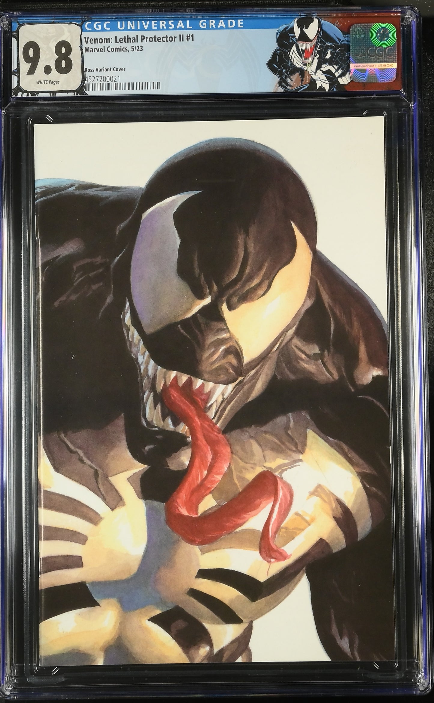 Venom: Lethal Protector II #1 CGC 9.8 * Alex Ross cover