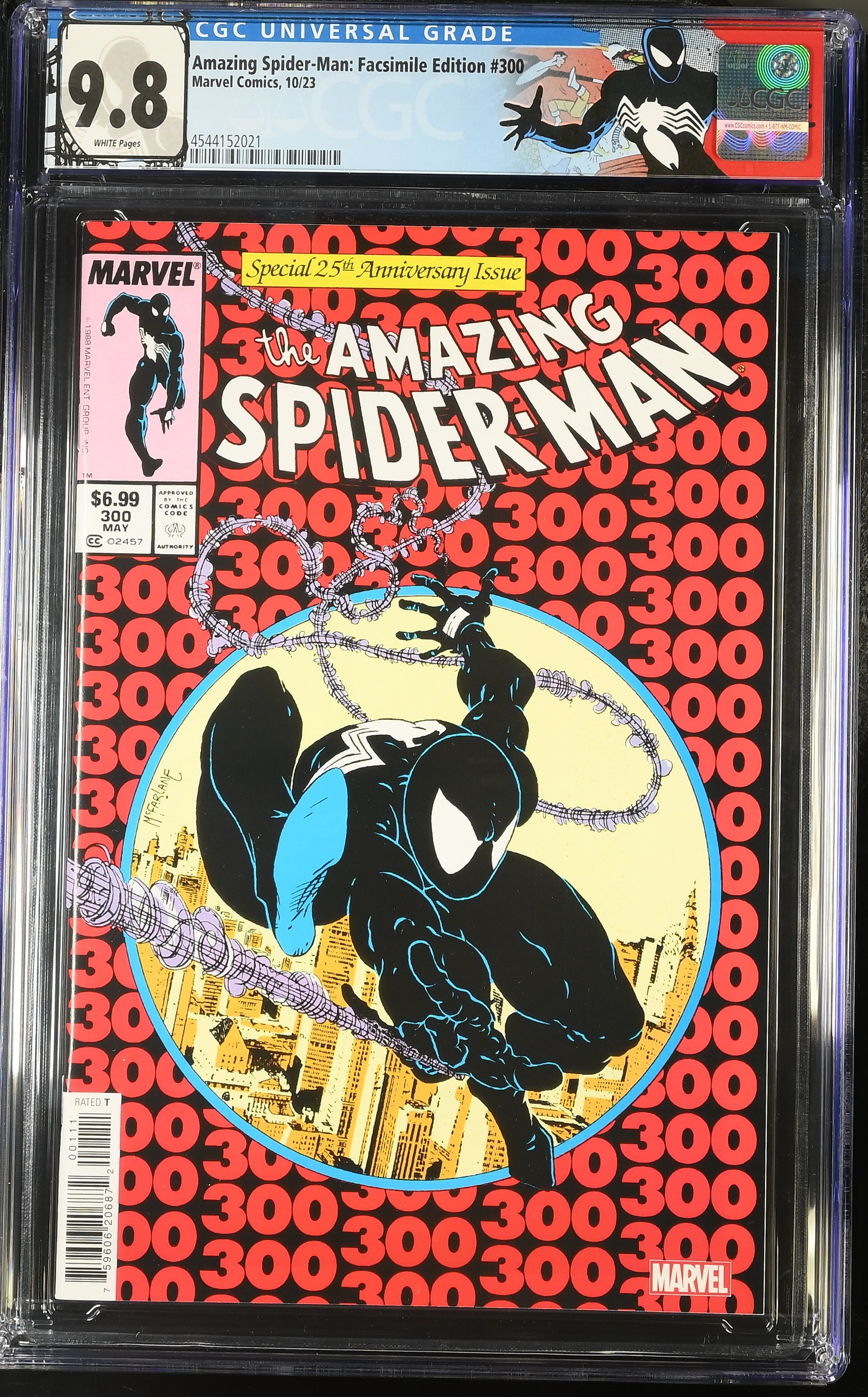 Amazing Spider-Man #300 Facsimile Edition CGC 9.8 – FOC Books