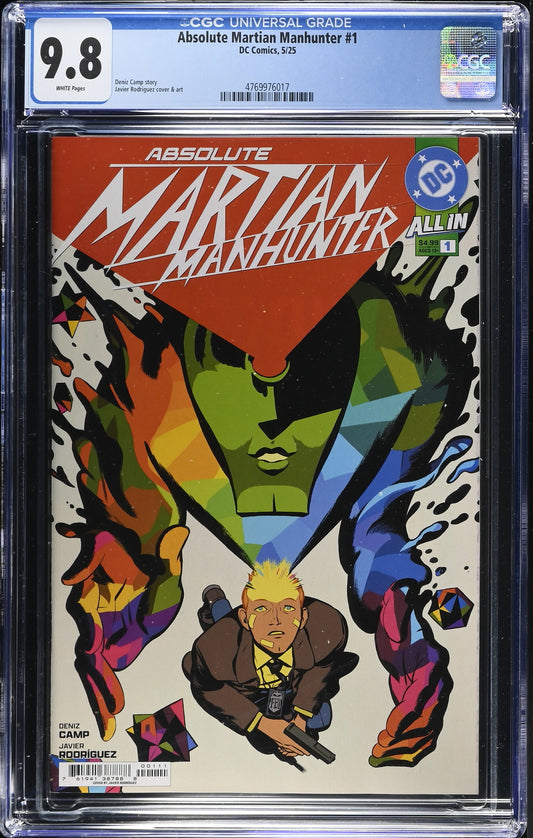 Absolute Martian Manhunter #1 CGC 9.8 * 1st Print Cover A