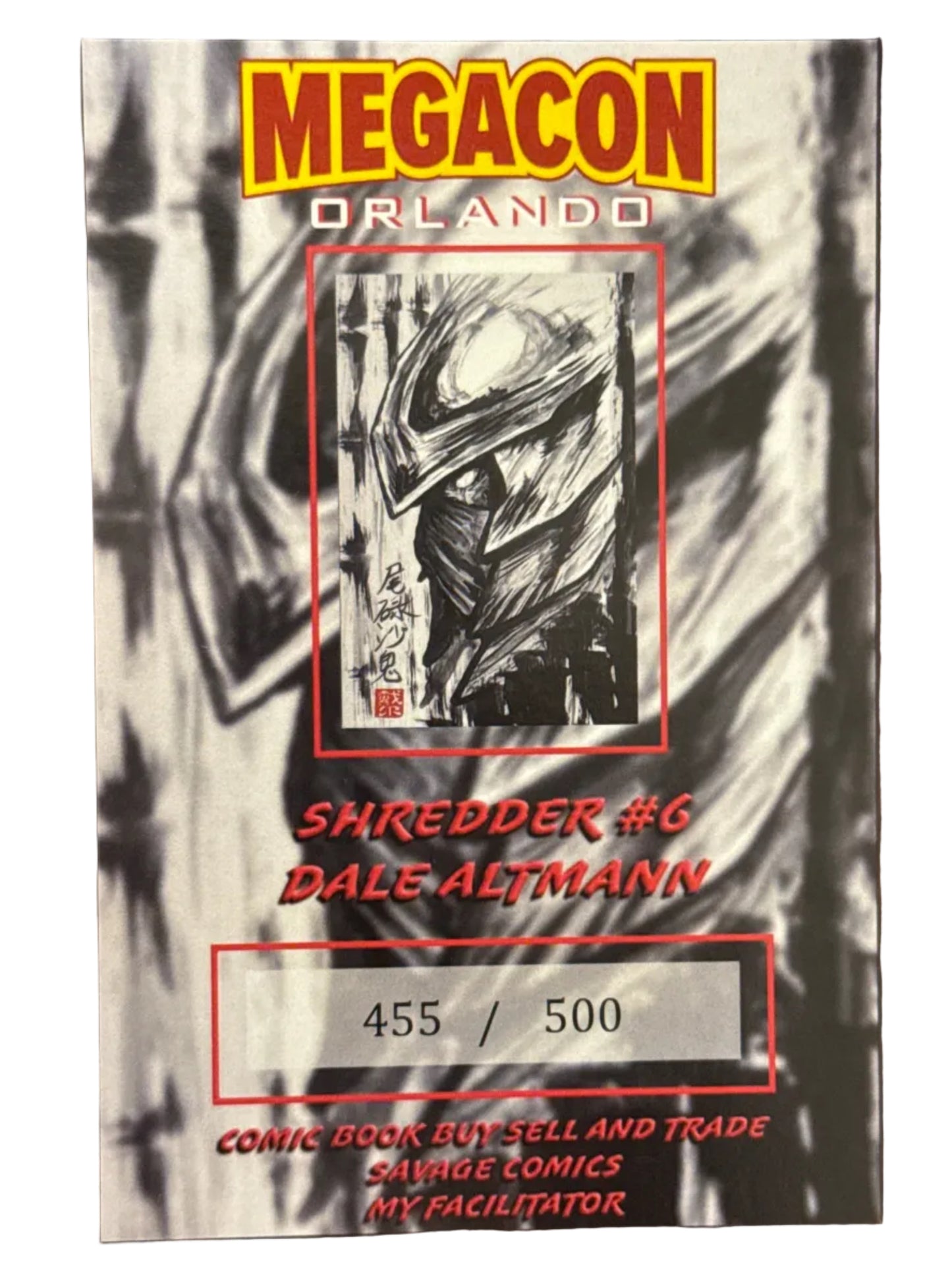 Shredder #6 * MEGACON Dale Altmann Exclusive