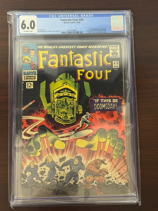 Fantastic Four #49 CGC 6.0 OW * 1st full appearance of Galactus
