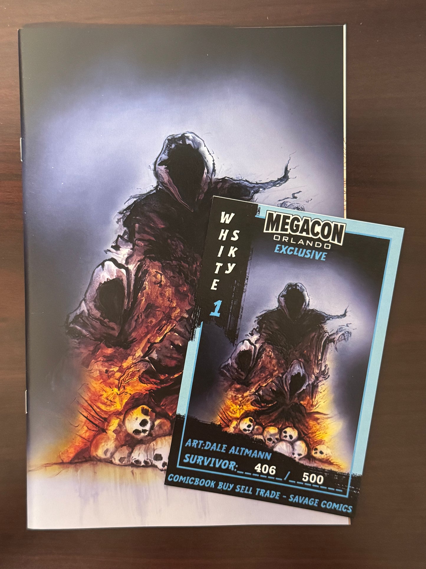 White Sky #1 2nd Print * Dale Altmann Megacon Exclusive