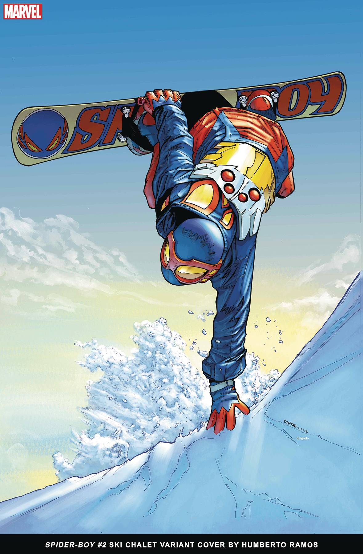 Spider-Boy #2 * Humberto Ramos 1:100 Ski Chalet Variant
