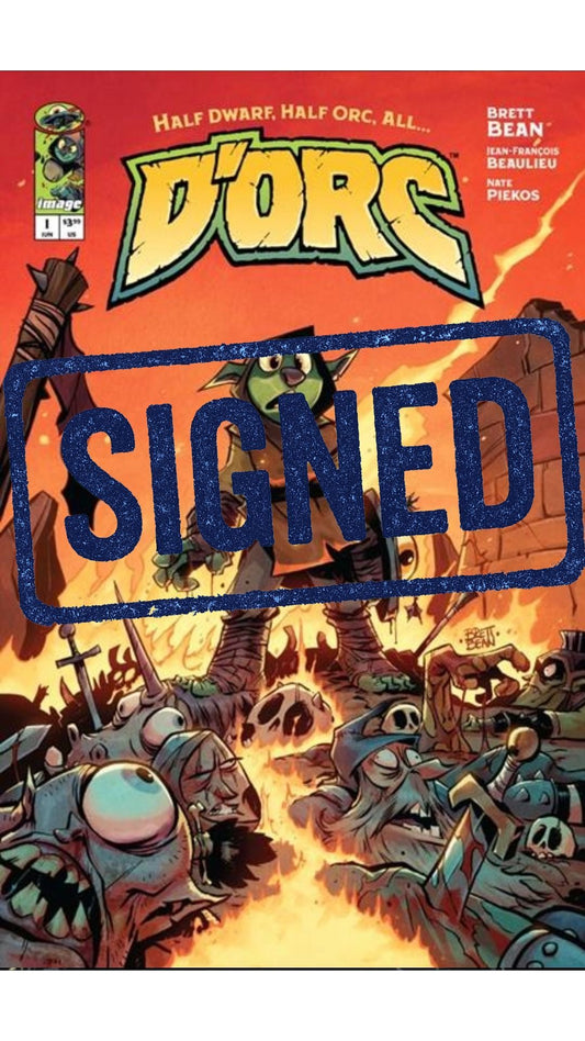Dorc #1 1st Print cover A * Signed by Brett Bean