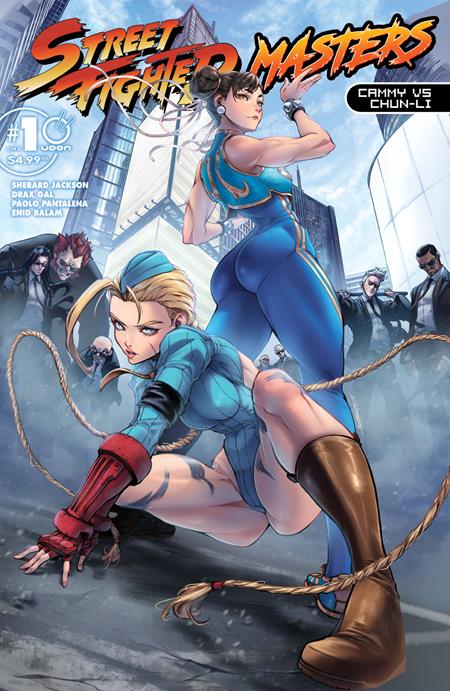 STREET FIGHTER MASTERS CAMMY VS CHUN LI #1 * Cover A Drax Gal