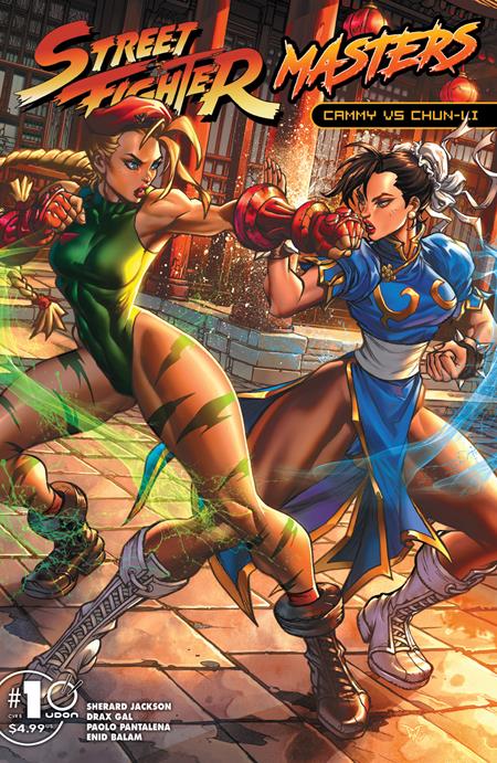 STREET FIGHTER MASTERS CAMMY VS CHUN LI #1 * Cover B Paolo Pantalena