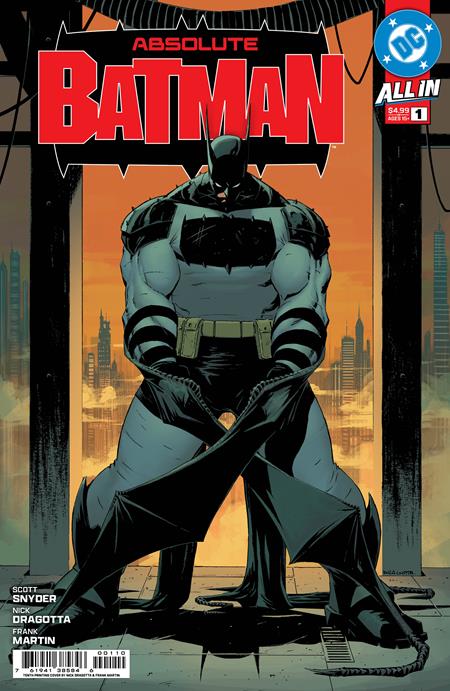 ABSOLUTE BATMAN #1 * Tenth Printing Cover A Nick Dragotta