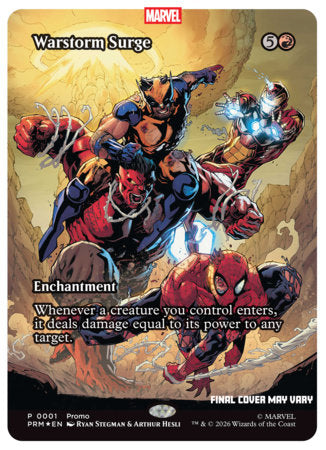 AVENGERS: ARMAGEDDON #1 * RYAN STEGMAN MAGIC: THE GATHERING VARIANT