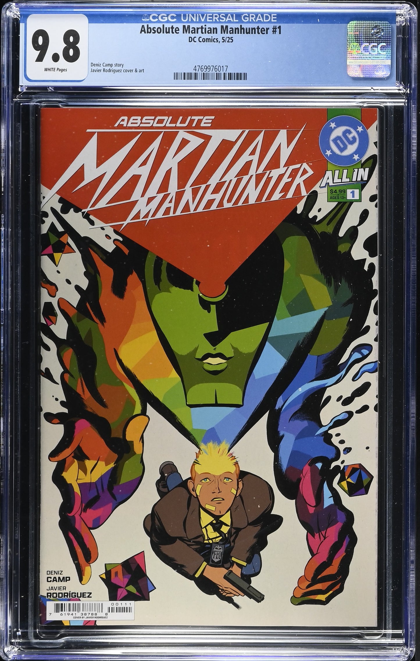 Absolute Martian Manhunter #1 CGC 9.8 * 1st Print Cover A