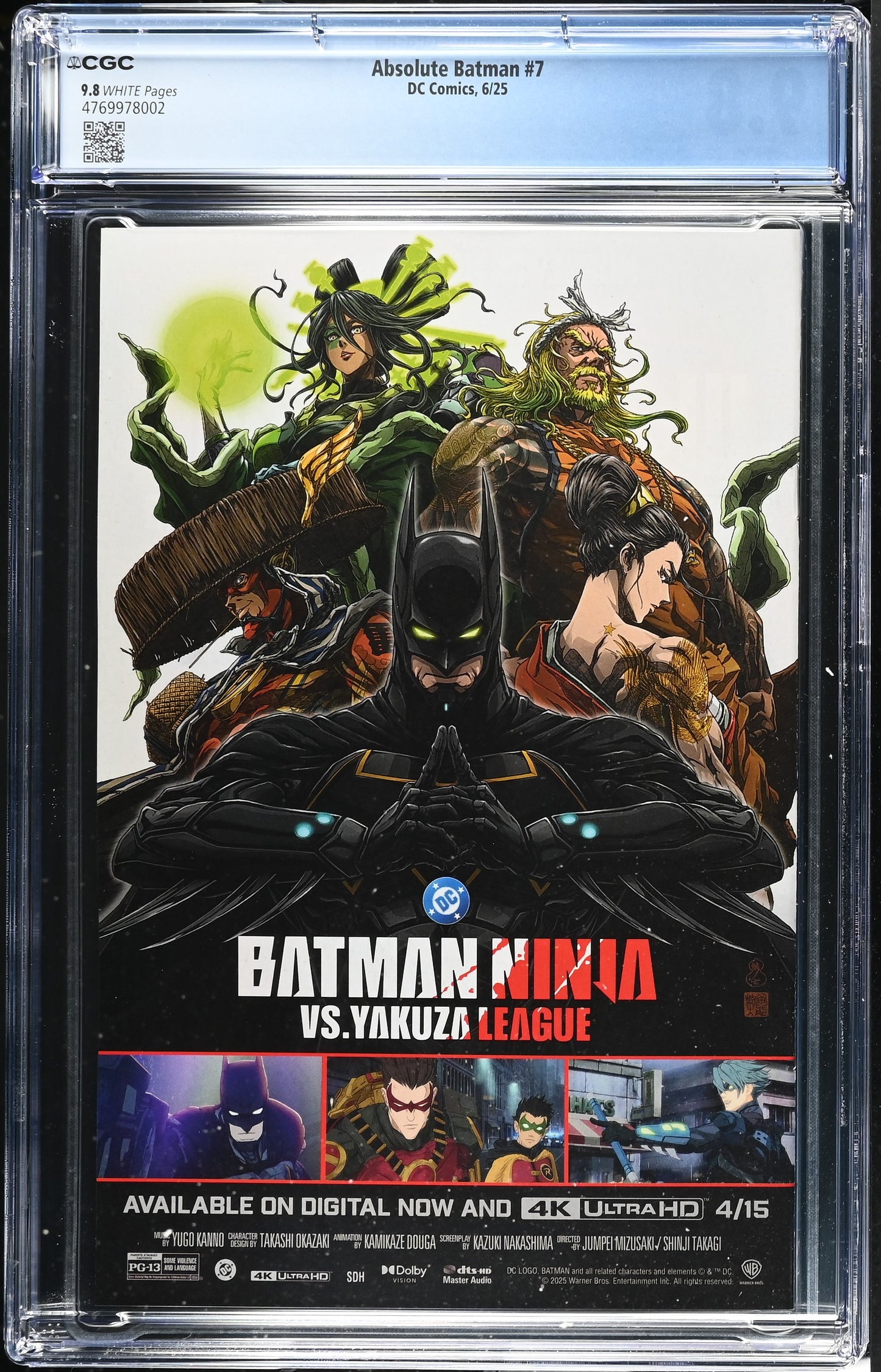 Absolute Batman #7 CGC 9.8 * 1st Print Cover A Dragotta