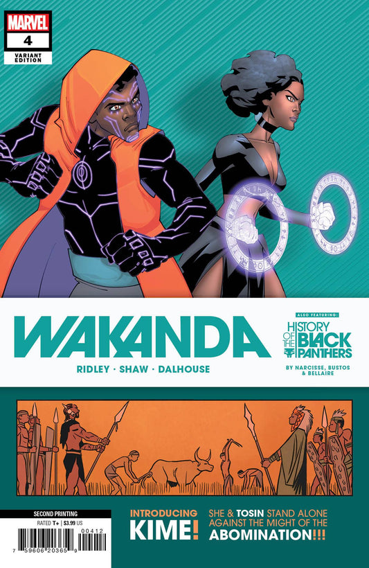 WAKANDA #4 * 2nd Print - 1st Appearance of Kime