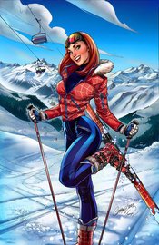 Amazing Spider-Man #40 * 1:100 Ratio Incentive Campbell Ski Chalet