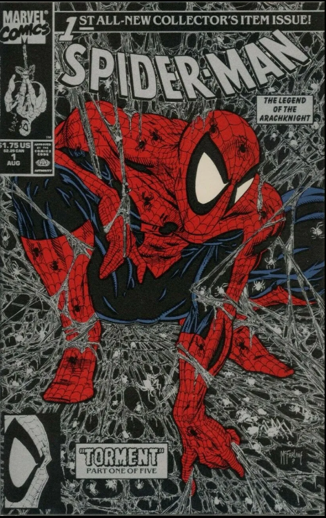 Spider-Man #1 * Silver Edition Todd McFarlane 1990 NM