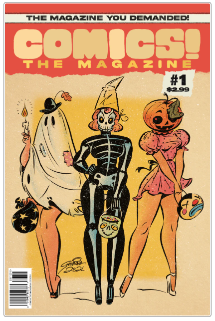 COMICS! THE MAGAZINE #1 * Sveta Shubina Exclusive
