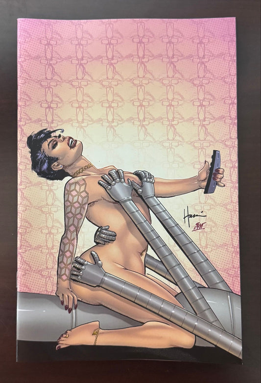 EROTECH #1 * Howard Chaykin Virgin Variant limited to 600 w/COA