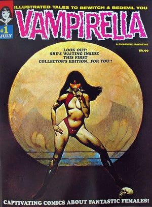 Vampirella #1 (Magazine) Facsimile Edition Frazetta Cover