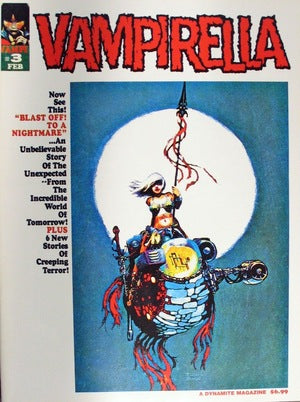 Vampirella #3 (Magazine) Facsimile Edition Vaughn Bode Cover