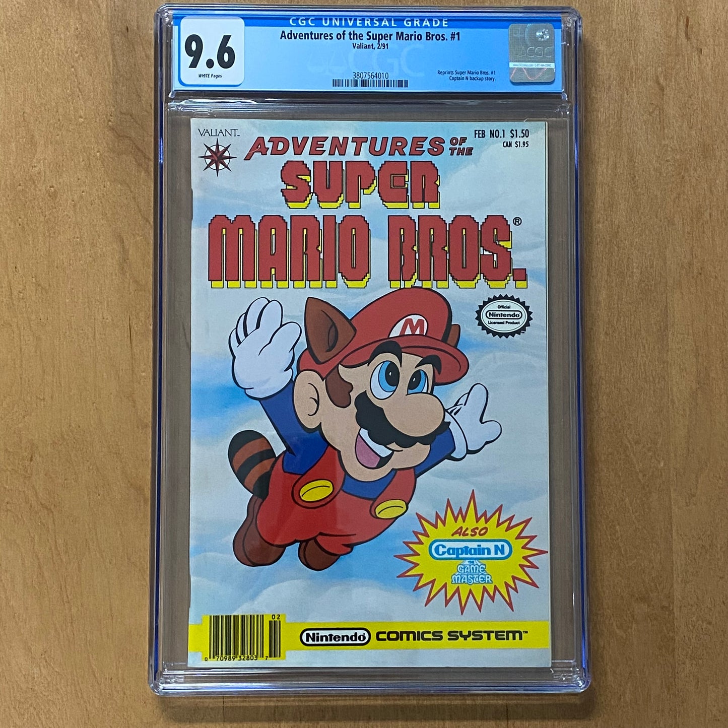 Adventures of the Super Mario Bros. #1 CGC 9.6