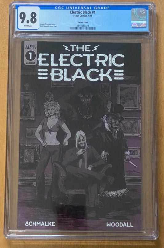 The Electric Black 1 CGC 9.8 Ratio Variant